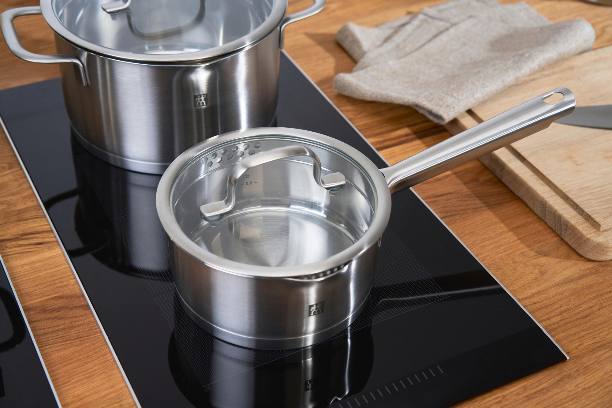 Zwilling TrueFlow набор кастрюль 4 предмета