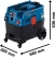 Пылесос класса M Bosch GAS 400 A Professional 06019M0020
