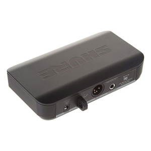 Радиосистема Shure BLX24E/PG58, комплектация: ручной передатчик, приемник, микрофонный капсюль, черный