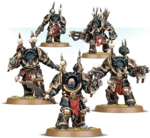 Миниатюры Games Workshop Warhammer 40000: Chaos Space Marines - Chaos Terminator Squad