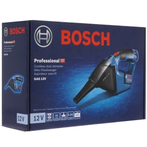 Аккумуляторный ручной пылесос 12 В Bosch GAS 12V Professional 06019E3000