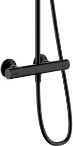 Душевая стойка Hansgrohe Vernis Blend 26276670, матовый черный