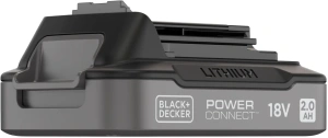 Комплект аккумулятора и ЗУ BLACK+DECKER BDL2018S + BDC1A 18В 2А·ч