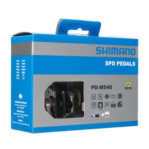 Педали вело Shimano M540 с шипами черный EPDM540L