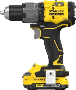 Дрель-шуруповёрт аккумуляторная Stanley FatMax V20 SFMCD726D2KQW с 2 АКБ и ЗУ
