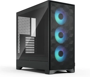 Компьютерный корпус Fractal Design Pop 2 Air RGB TG Clear Tint FD-C-POA2A-03, черный