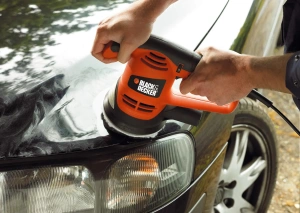 Эксцентриковая шлифмашина Black+Decker KA191EK-QS, с кейсом