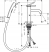 Смеситель Hansgrohe Tecturis S 110 73211670, матовый черный