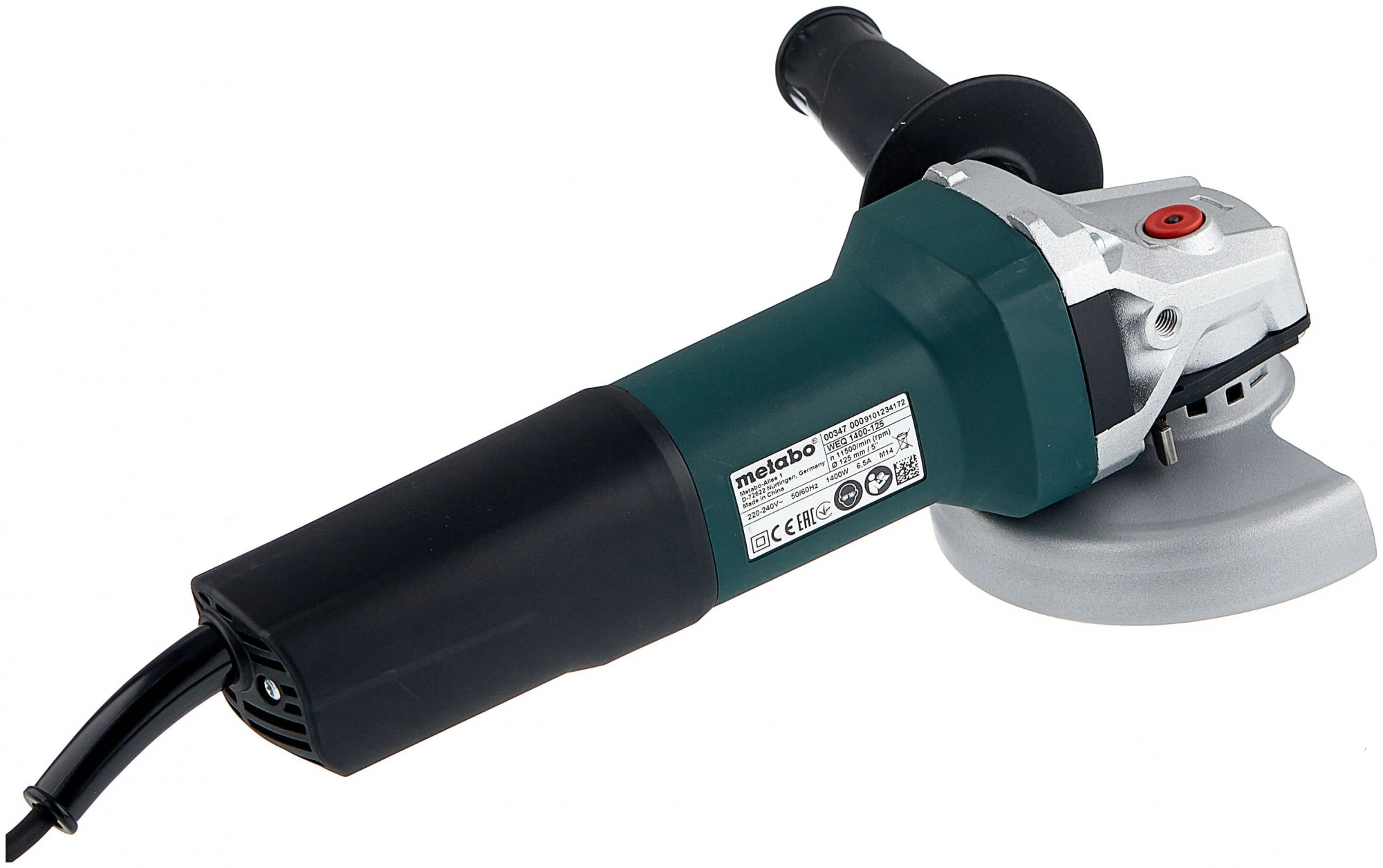 Metabo WEQ 1400-125 600347000, 1400 Вт, 125 мм
