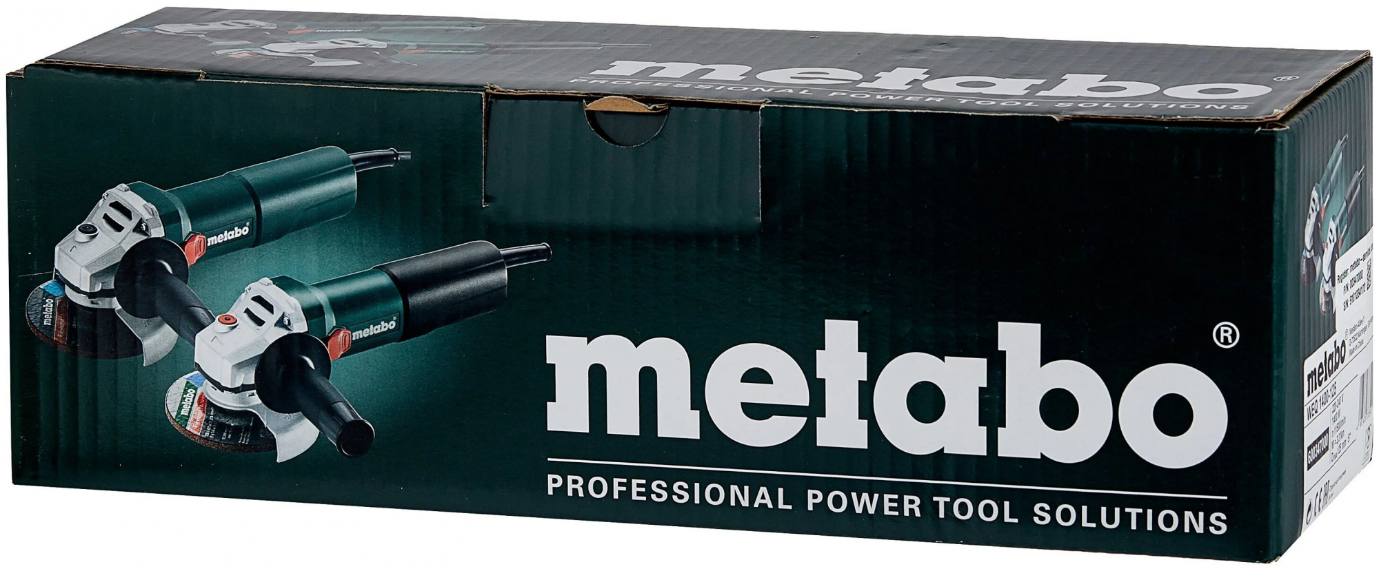 Metabo WEQ 1400-125 600347000, 1400 Вт, 125 мм