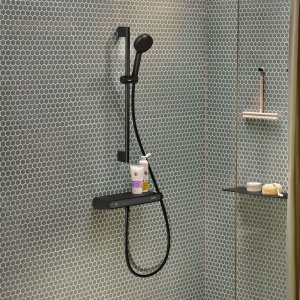 Душевая система Hansgrohe Activera Select S 28087670 2jet, матовая черная