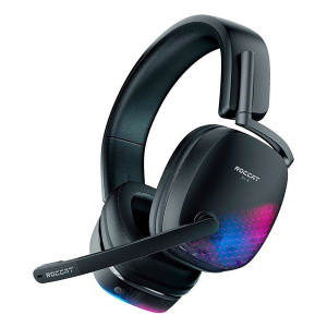 Беспроводные игровые наушники ROCCAT Syn Max Air с док-станцией, черные