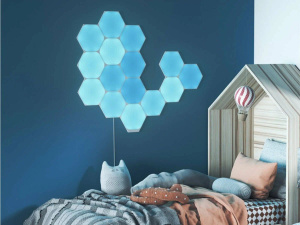 Умная система освещения Nanoleaf Shapes Hexagon (9 панелей) (NL42-0002HX-9PK)