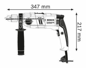 Дрель ударная сетевая Bosch GSB 18-2 RE 800 Вт