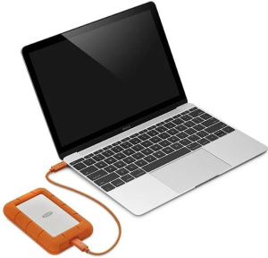 Внешний жесткий диск LaCie Rugged USB-C, 1 Тб
