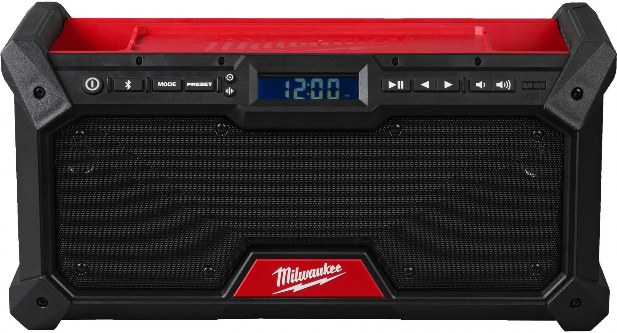 Строительное радио с Bluetooth и DAB+ Milwaukee M18 RADDAB+G2-0 18 В, без АКБ и ЗУ