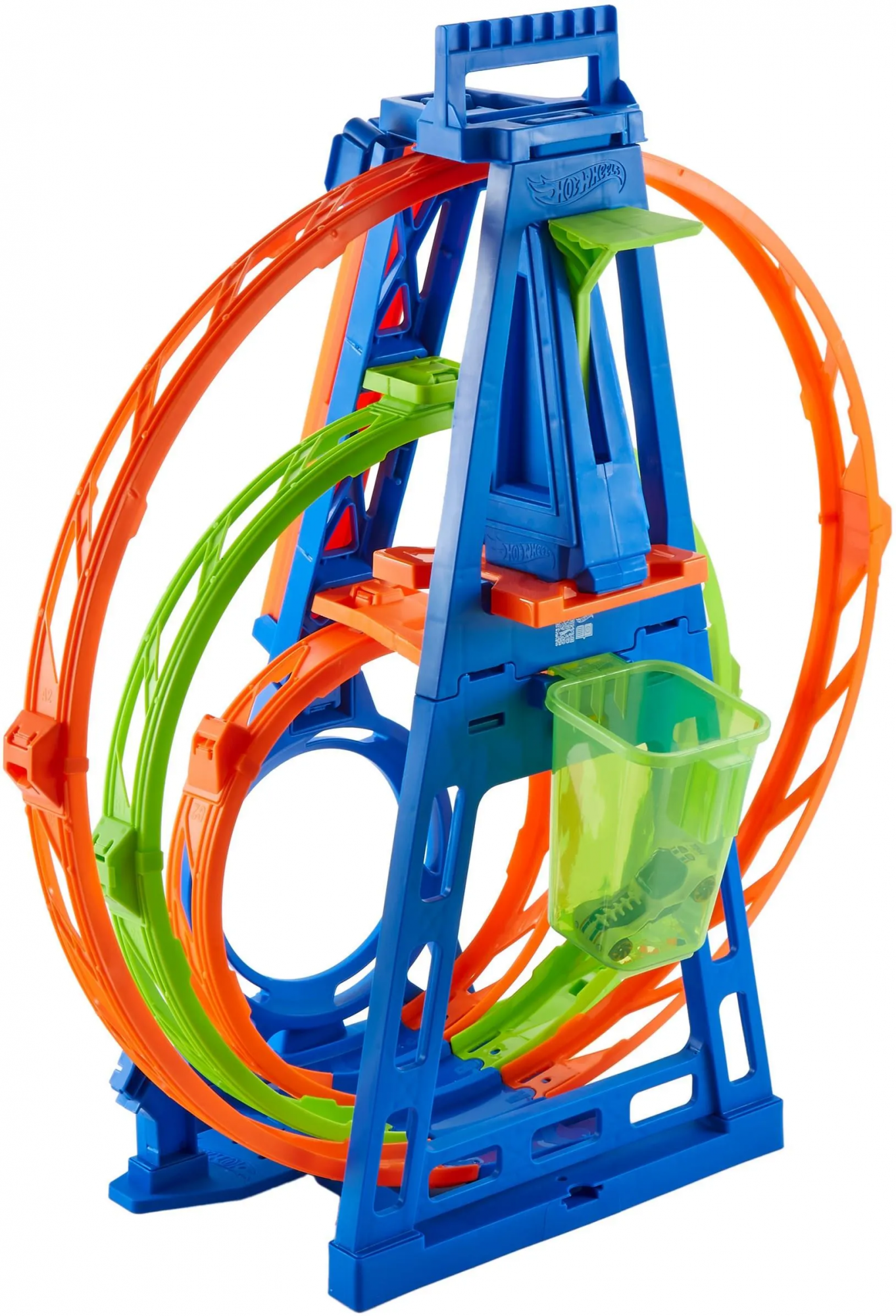 Игровой трек Hot Wheels Тройная петля GLC96 HMX37