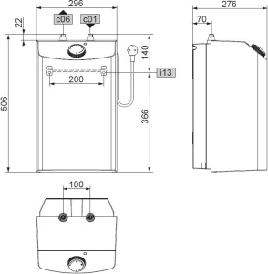 Электрический накопительный водонагреватель STIEBEL ELTRON ESH 10 O-P Plus