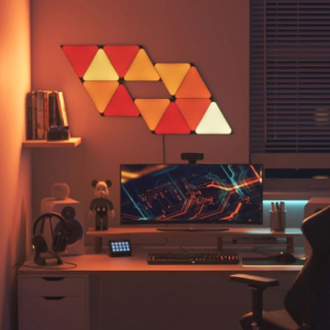 Панели расширения Nanoleaf Shapes Black Triangles, 3 панели (NL47-0101TW-3PK)
