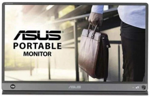ASUS ZenScreen MB16AHP, 1920x1080, 60 Гц, IPS, серый