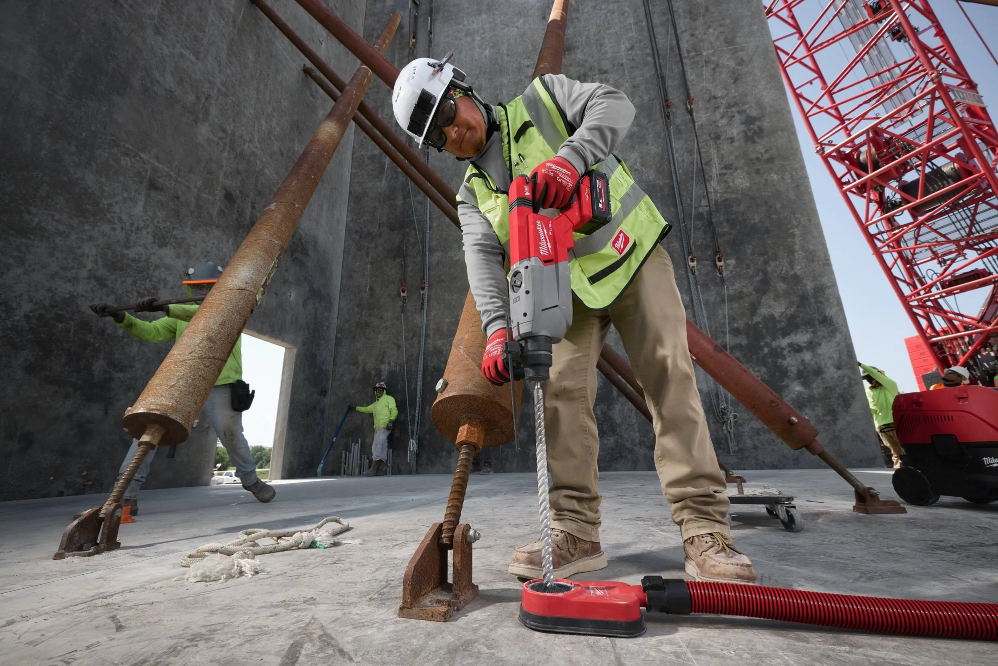 Система пылеудаления Milwaukee M18 FDDEL32-0, 4933492142, без АКБ и ЗУ
