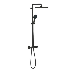 Душевая система Grohe Tempesta System 250мм Cube 266892431, матовый черный