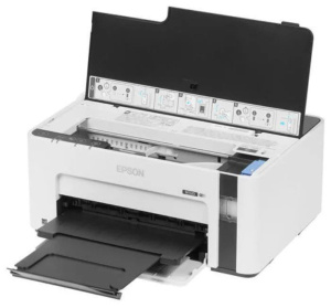 Принтер струйный Epson M1120, ч/б, A4, серый/черный