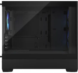 Компьютерный корпус Fractal Design Pop Mini Air RGB TG Clear Tint FD-C-POR1M-06, черный