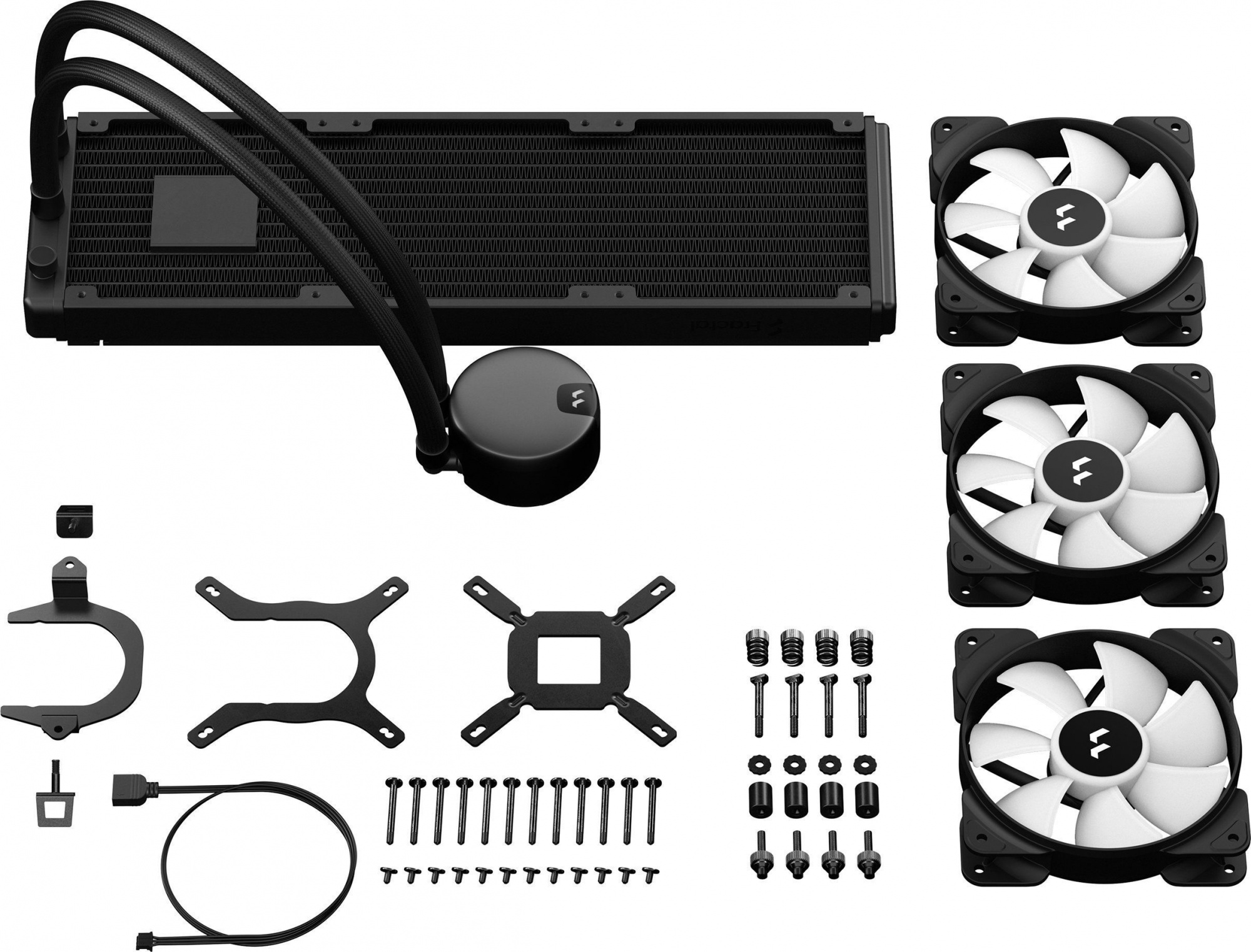 Система водяного охлаждения Fractal Design Lumen S36 RGB V2, черный