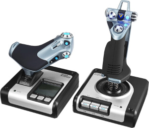 Джойстик Logitech G Saitek X52 H.O.T.A.S. (945-000006)