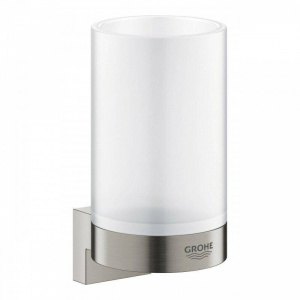Держатель для стакана или дозатора Grohe Selection 41027DC0, нержавеющая сталь