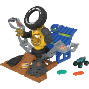 Автотрек Hot Wheels Монстр трак Атака Крашзилы HPN71