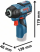 Ударный гайковёрт Bosch GDR 12V-110 Professional 06019E0003