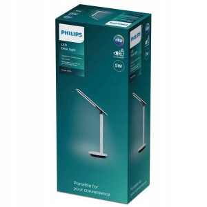 Настольная лампа Philips LED Performance Ivory DSK203, 5 Вт 130 лм, 2700-5000 К, белый