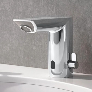 Смеситель для раковины бесконтактный Grohe Bau Cosmopolitan E 36451000, хром