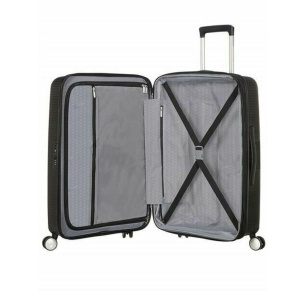 Чемодан American Tourister Soundbox 77см, 97 л, черный