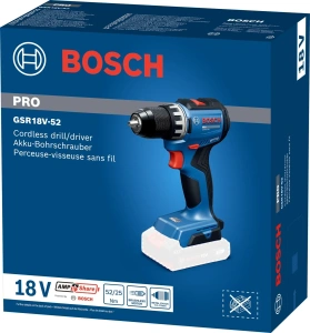 Аккумуляторная дрель-шуруповерт Bosch GSR 18V-52 06019S0020