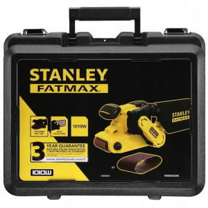Ленточная шлифмашина Stanley FMEW204K, кейс, 1010 Вт, 380 об/мин