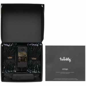Гирлянда LED Twinkly Strings - 600 шт. (48 м) RGB + BT + Wi-Fi (TWS600STP-BEU) Generation II