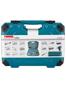 Makita E-06616, 120 предм., синий