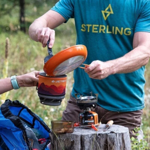 Комплект горелка с кастрюлей Jetboil MiniMo Sunset 1л