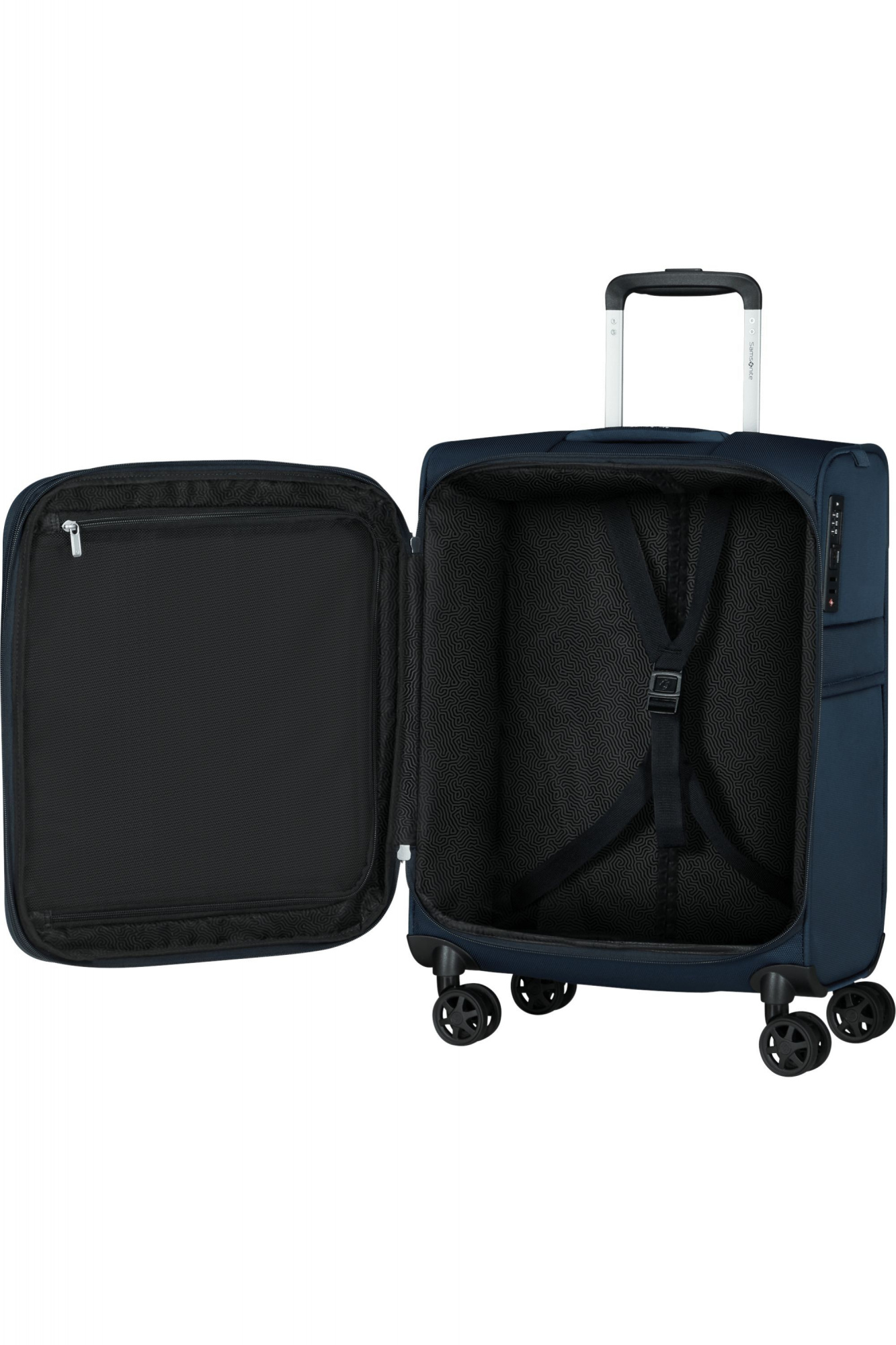 Чемодан Samsonite Urbify 150715-1598 55см 39/46л Navy Blue