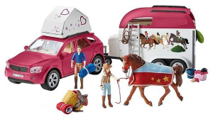 Schleich 42535 большая конная прогулка на машине
