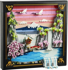Конструктор LEGO Art 31218 Японский пейзаж с цветущей вишней