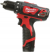 Шуруповёрт Отвертка Milwaukee M12 BDD-201C 4933479439 (с 1 АКБ 2,0 А·ч и ЗУ)