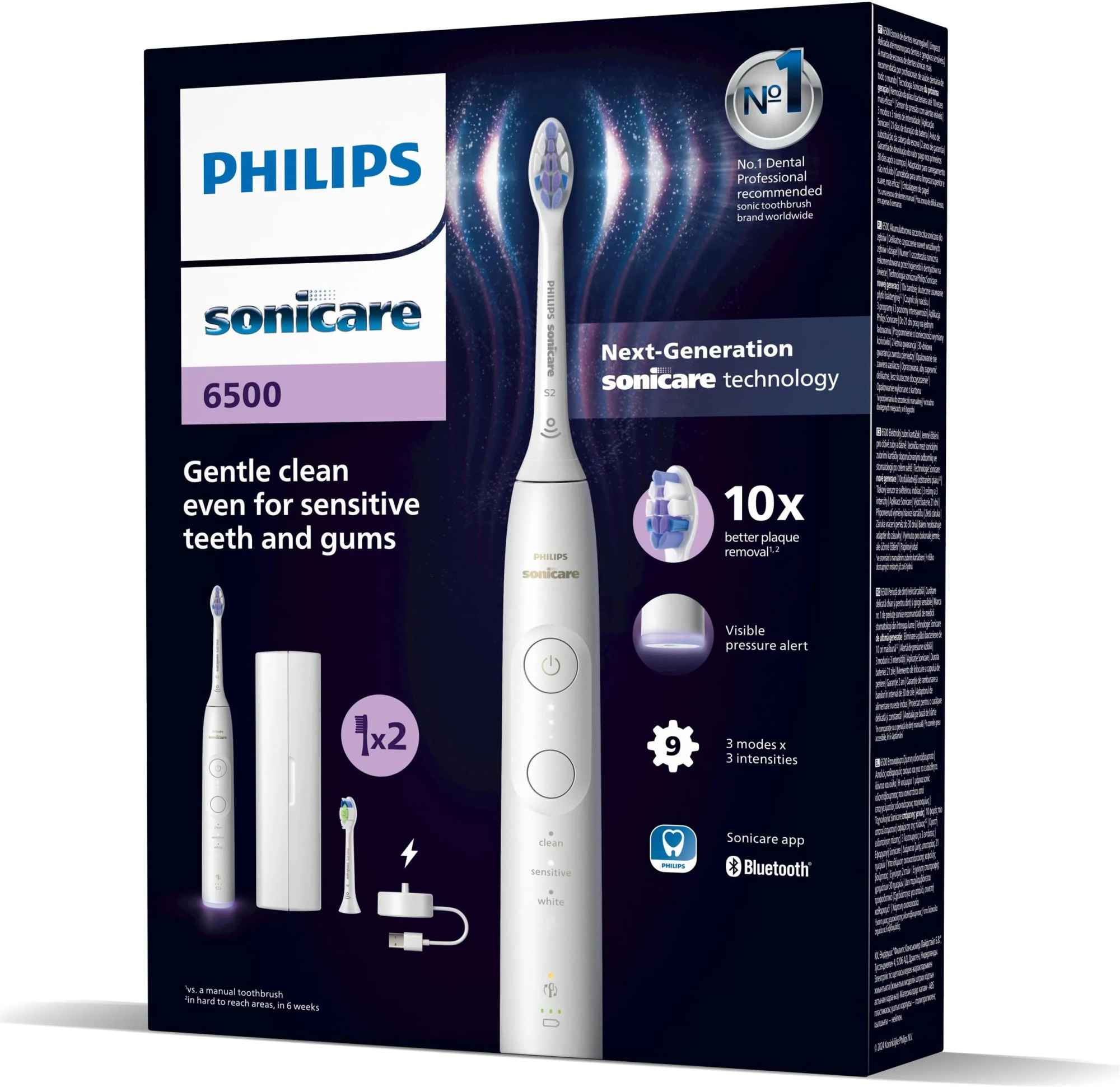 Электрическая щетка PHILIPS Sonicare 6500 HX7410/02