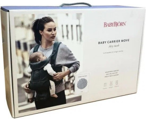 Рюкзак-кенгуру для новорожденных BabyBjorn Move Mesh (navy blue) 0990.08