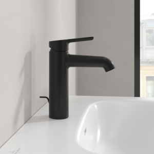Смеситель для раковины Villeroy & Boch Skyla матовый черный TVW116005000K5