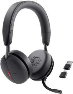 Беспроводные наушники Dell WL5024 с микрофоном, Bluetooth, кабелем USB-C, Черные