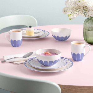 Набор посуды Villeroy & Boch Fleur 8 предметов синий 10-4551-6000